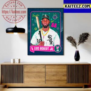 Luis Robert Jr Joins The 2023 Home Run Derby Lineup In MLB Art Decor Poster Canvas