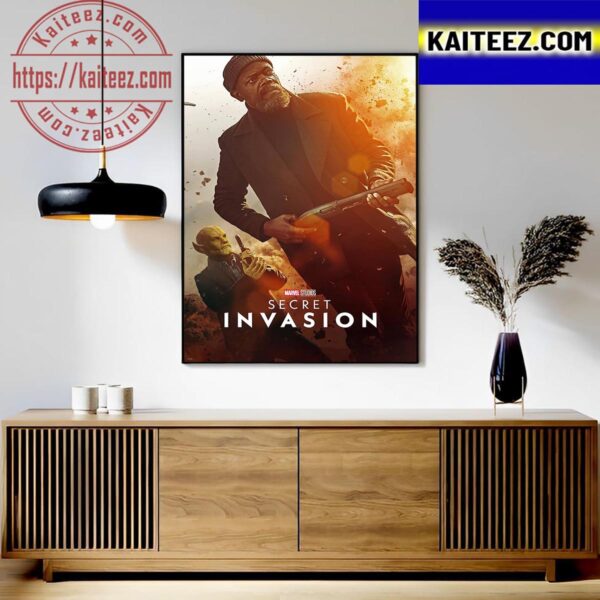 Marvel Studios Secret Invasion Series Final Poster Art Decor Poster Canvas