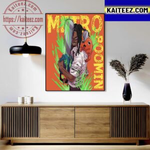 Metro Boomin x Chainsaw Man Is The Metro Chainsaws Art Decor Poster Canvas