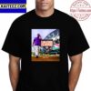 Nate Yeskie As LSU Baseball Pitching Coach Vintage T-Shirt