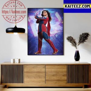 Ms Marvel Promo Art Art Decor Poster Canvas
