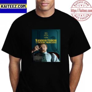 Nandor Fodor And The Talking Mongoose Official Poster With Starring Simon Pegg Vintage T-Shirt