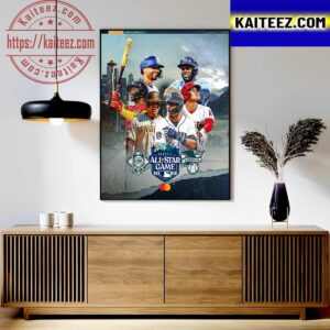 National League Vs American League At All Star Game Seattle 2023 In MLB Art Decor Poster Canvas