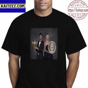 New Singles Champions For Ladies Singles And Gentlemens Singles 2023 Wimbledon Champions Vintage T-Shirt