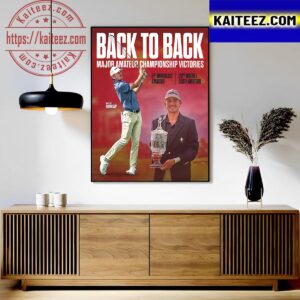 Nick Dunlap Back To Back Major Amateur Championship Victories Art Decor Poster Canvas