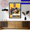 Official Golden State Warriors Thank You Patrick Baldwin Jr Art Decor Poster Canvas