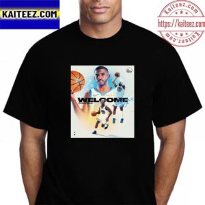 Official Golden State Warriors Welcome 12x NBA All Star Chris Paul Vintage T-Shirt
