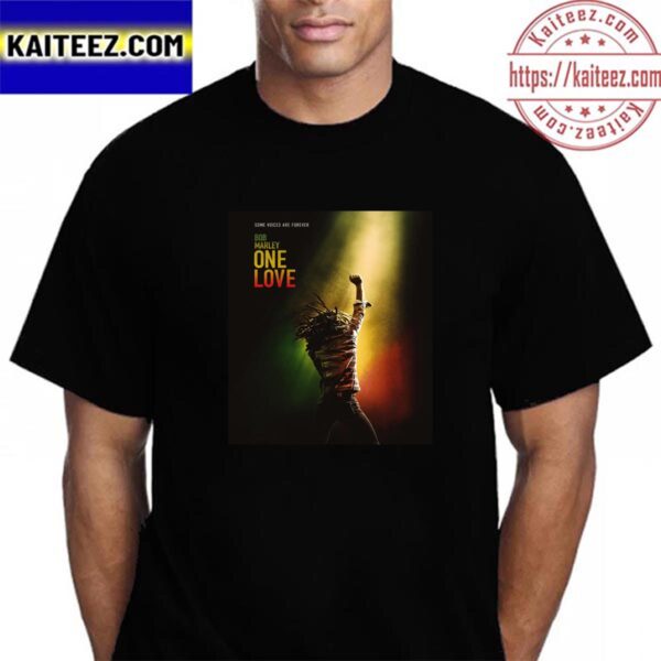 Official Poster For One Love Of Bob Marley Vintage T-Shirt