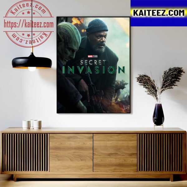 Official Poster For Secret Invasion Of Marvel Studio Art Decor Poster Canvas