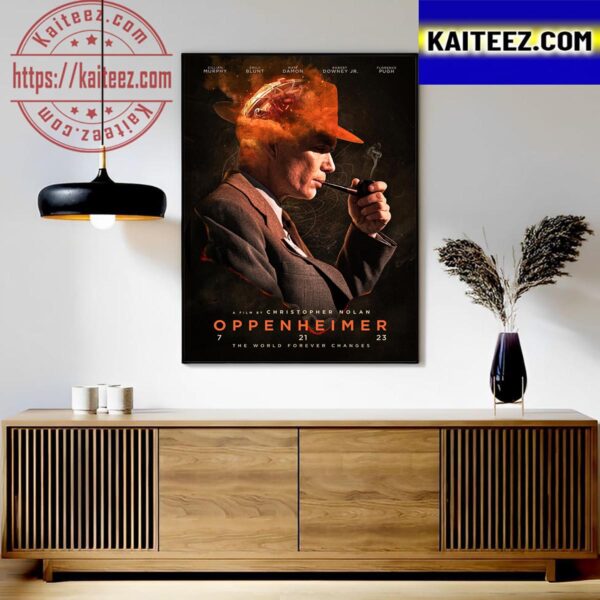 Oppenheimer Exclusive Artwork Poster Art Decor Poster Canvas