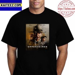 Oppenheimer Movie New Tribute Poster By Fan Vintage T-Shirt