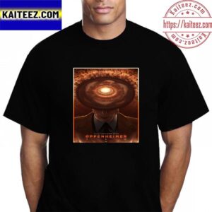 Oppenheimer Poster Illustration Vintage T-Shirt