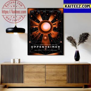 Oppenheimer Tribute Poster Art Decor Poster Canvas