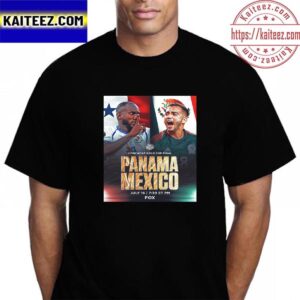 Panama Vs Mexico For The 2023 Concacaf Gold Cup Final Vintage T-Shirt