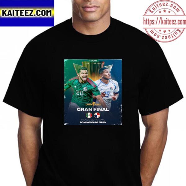 Panama Vs Mexico Set For The 2023 Concacaf Gold Cup Final Vintage T-Shirt