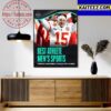 Patrick Mahomes Wins The Best Athlete And Mens Sports In The 2023 ESPY Awards Art Decor Poster Canvas