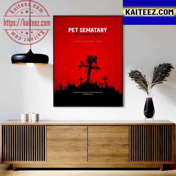 Pet Sematary Bloodlines Official Poster Art Decor Poster Canvas