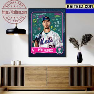Pete Alonso Joins The 2023 Home Run Derby Lineup Art Decor Poster Canvas