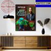 Paul Rudd As Mondo Gecko In TMNT Movie Mutant Mayhem Art Decor Poster Canvas