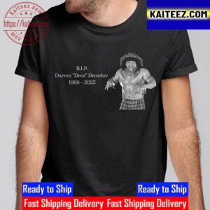 RIP WWE Superstar Darren Drozdov 1969 2023 Vintage T-Shirt