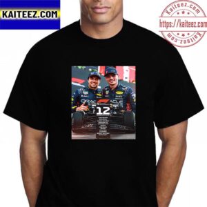 Red Bull Most Consecutive Race Wins In F1 With 12 Consecutive Wins Vintage T-Shirt