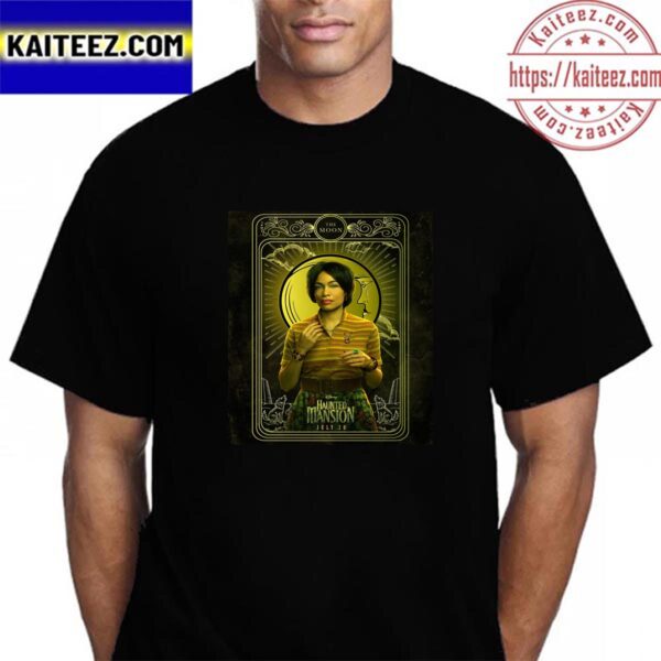 Rosario Dawson In Haunted Mansion Of Disney Poster Vintage T-Shirt