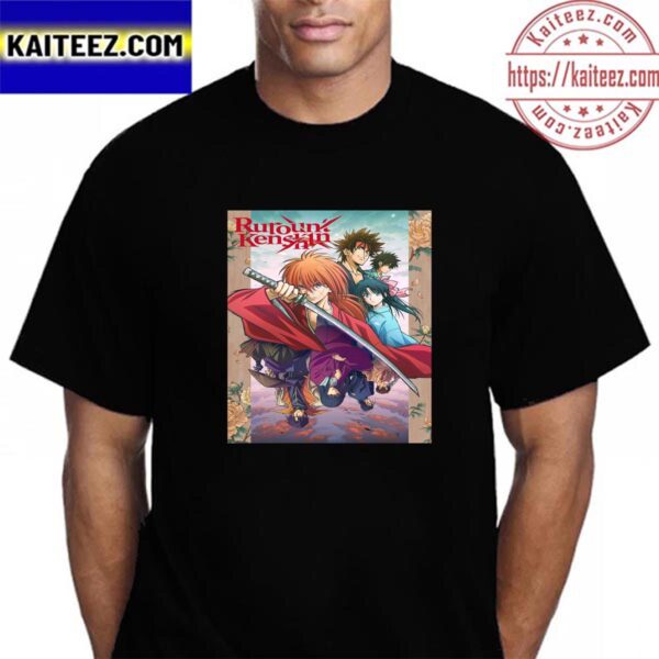 Rurouni Kenshin Anime Coming To Crunchyroll Vintage T-Shirt