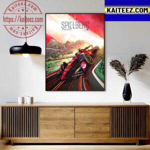 Scuderia Ferrari F1 Team In Spielberg Austrian GP 2023 Art Decor Poster Canvas
