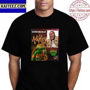 Shamon Brown Jr As Mikey In TMNT Movie Mutant Mayhem Vintage T-Shirt
