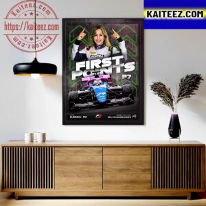 Sophia Floersch First F3 Points For Round 9 Feature Race At Spa-Francorchamps Belgian GP Art Decor Poster Canvas