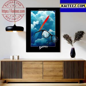 Superman The Movie A Poster For The Original Art Decor Poster Canvas