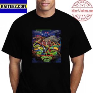 Teenage Mutant Ninja Turtles Mutant Mayhem 2023 New Poster Art By Fan Vintage T-Shirt