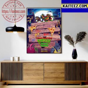 Teenage Mutant Ninja Turtles Mutant Mayhem New Poster By Fan Art Decor Poster Canvas