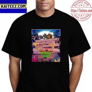 Teenage Mutant Ninja Turtles Mutant Mayhem New Poster By Fan Vintage T-Shirt