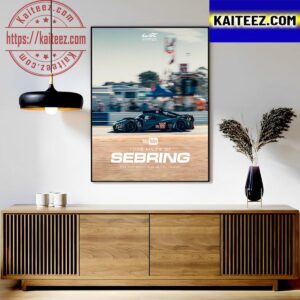 The 1000 Miles Of Sebring Full Race Replay Available On Youtube Art Decor Poster Canvas