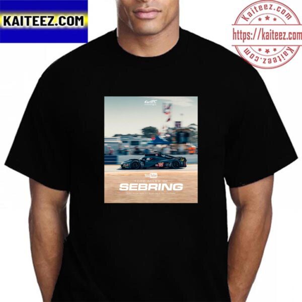 The 1000 Miles Of Sebring Full Race Replay Available On Youtube Vintage T-Shirt