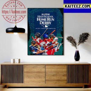 The 2023 All Star High School Home Run Derby July 8th T-Mobile Park In Seattle WA Art Decor Poster Canvas