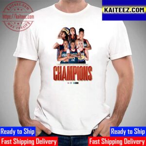The 2023 FIBA 3×3 Nations League Americas Conference Champions Are The USA U23 Women Basketball Vintage T-Shirt
