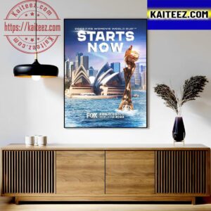 The 2023 FIFA Womens World Cup Starts Now Art Decor Poster Canvas