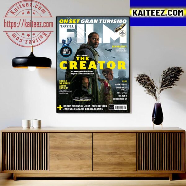 The Creator On Cover Total Film Art Decor Poster Canvas