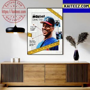 The Crime Dog Fred McGriff Is Headed To The Hall Art Decor Poster Canvas