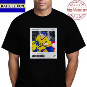 The Ducks Select Leo Carlsson At No 2 Overall In The 2023 NHL Draft Vintage T-Shirt