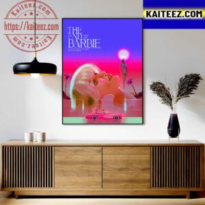 The End Of Barbie Humans Only Have One Ending Ideas Are Forever Art Decor Poster Canvas