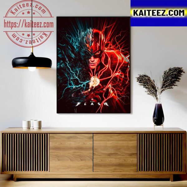 The Flash New Poster Art By Fan Art Decor Poster Canvas