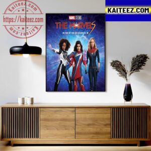 The Marvels Of Marvel Studios Promo Poster Art Decor Poster Canvas