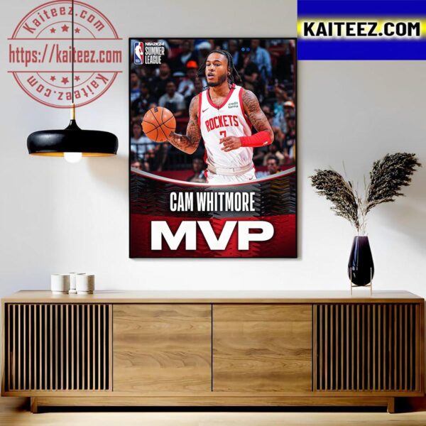 The NBA2K Summer League MVP Is Cam Whitmore Art Decor Poster Canvas