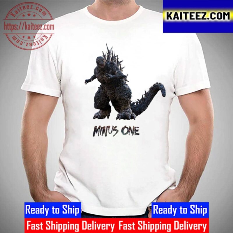 The New Godzilla Design For Godzilla Minus One Of Toho Vintage T-Shirt ...