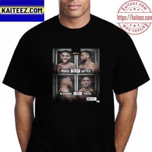 The Official UFC 291 Poster Vintage T-Shirt