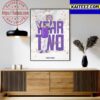 The Powerhouse LSU Tigers The Official Logo Of The 2023 National Champions Art Decor Poster Canvas