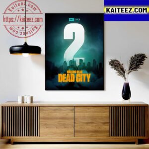 The Walking Dead Poster Dead City Returns For Season 2 Art Decor Poster Canvas